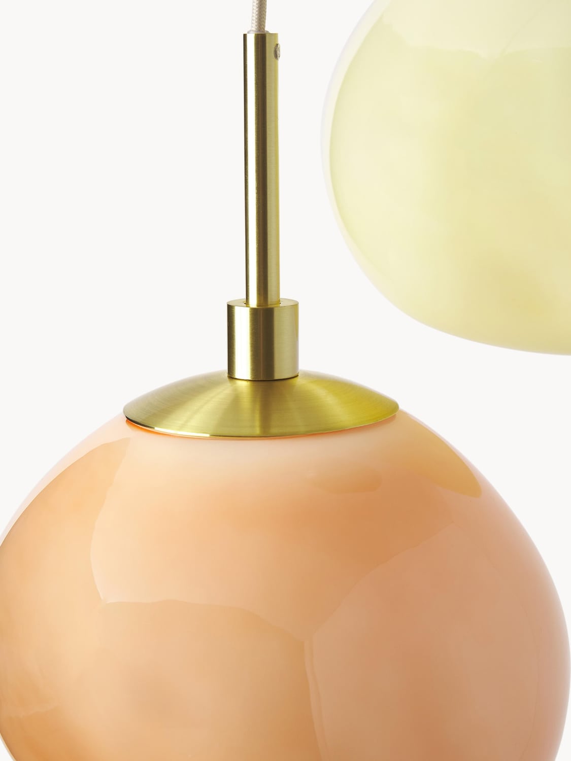 Dizzasco Opal Glass Cluster Pendant Light