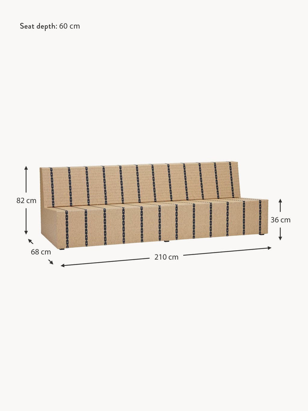 Pigra Handmade Garden Lounge Sofa