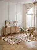 Figino High-Low Wool Rug, Hand-Tufted