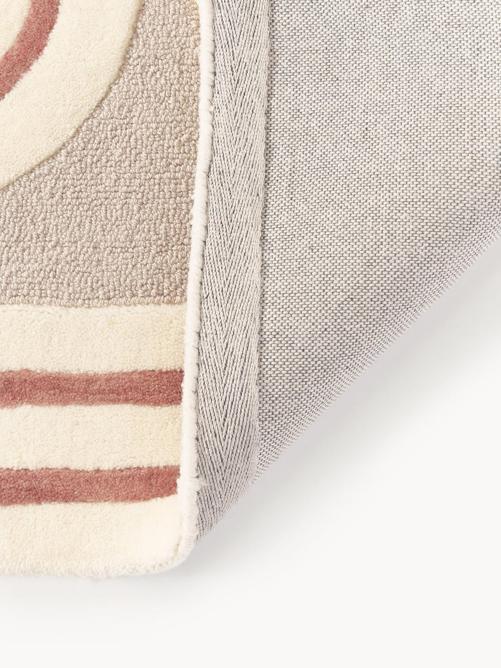 Figino High-Low Wool Rug, Hand-Tufted