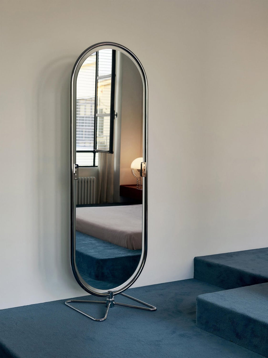 Zavattarello Oval Full-Length Standing Mirror System 1-2-3