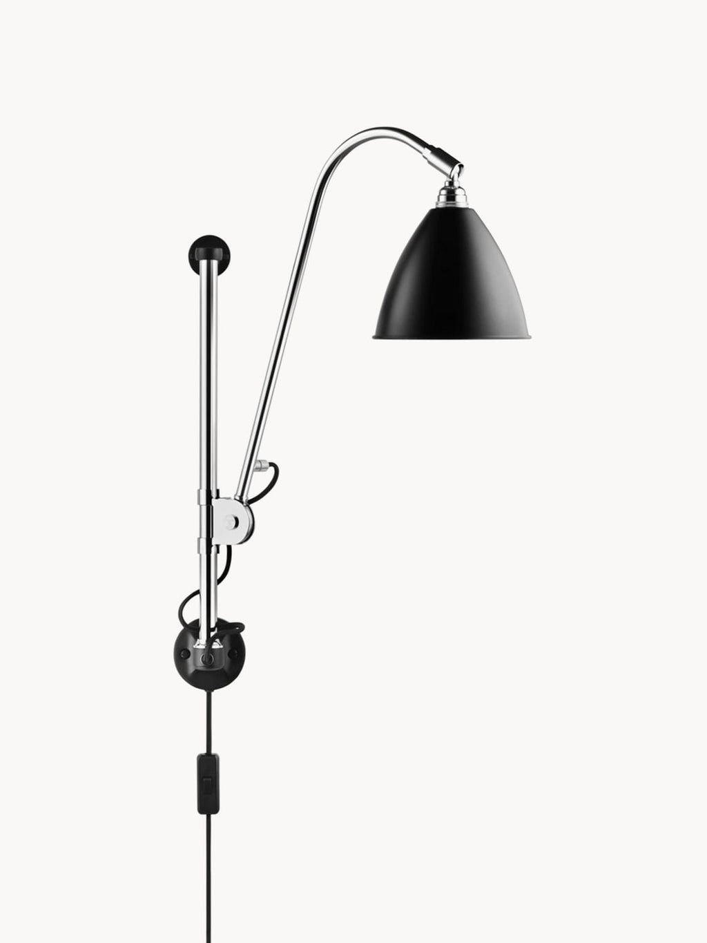 Delebio BL5 Height-Adjustable Plug-in Wall Lamp