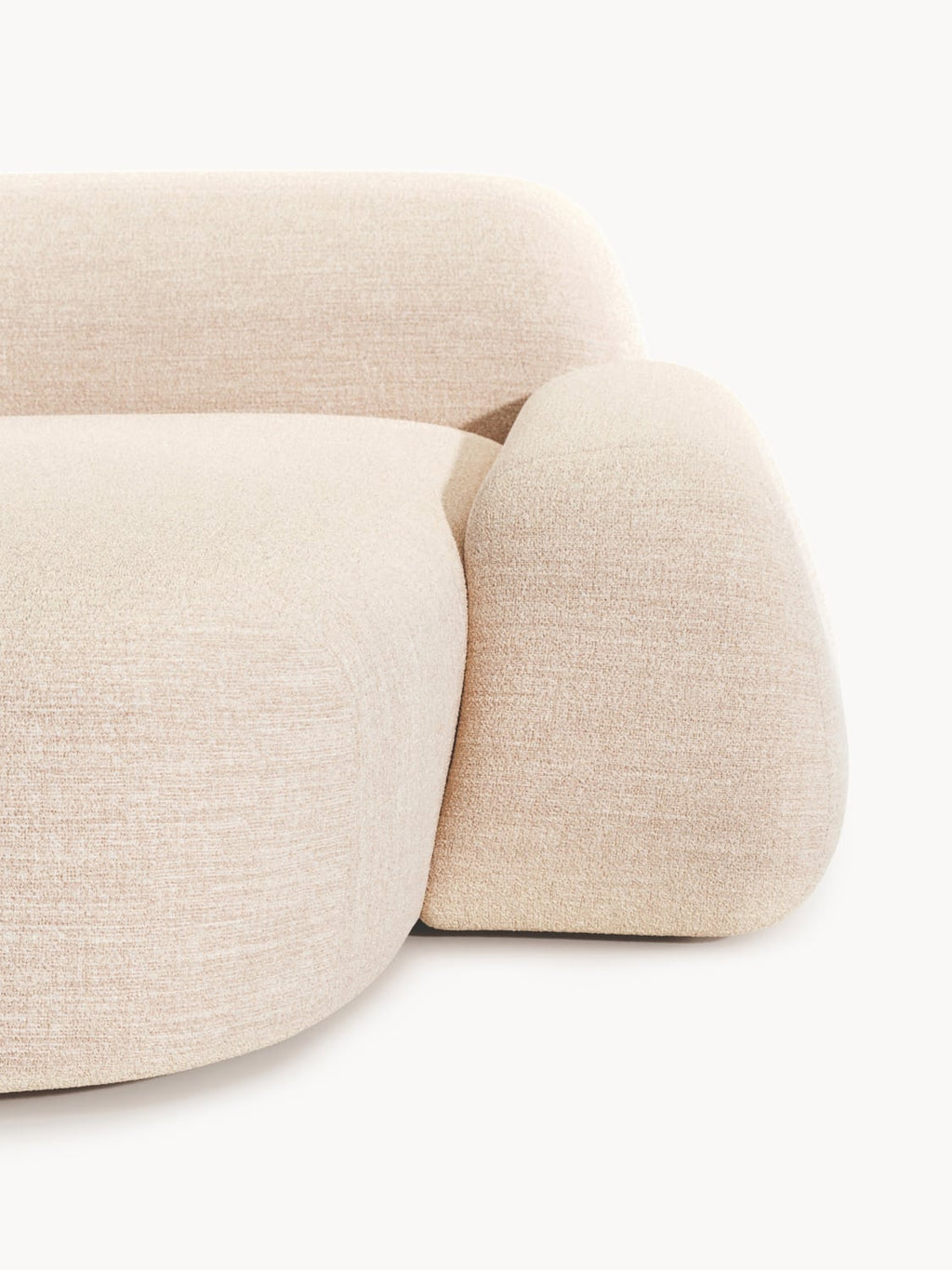 Bellara Bouclé Chaise Corner Module