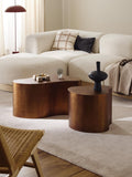 Griante Metal Side Tables in Organic Shape (set of 2)
