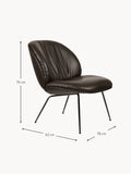 Argegno Leather Lounge Chair