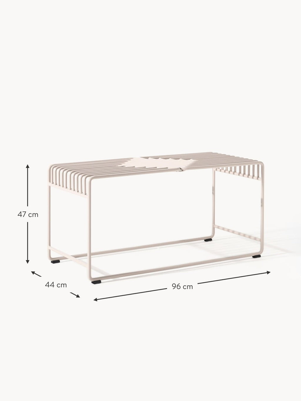 Veleso Metal Bench