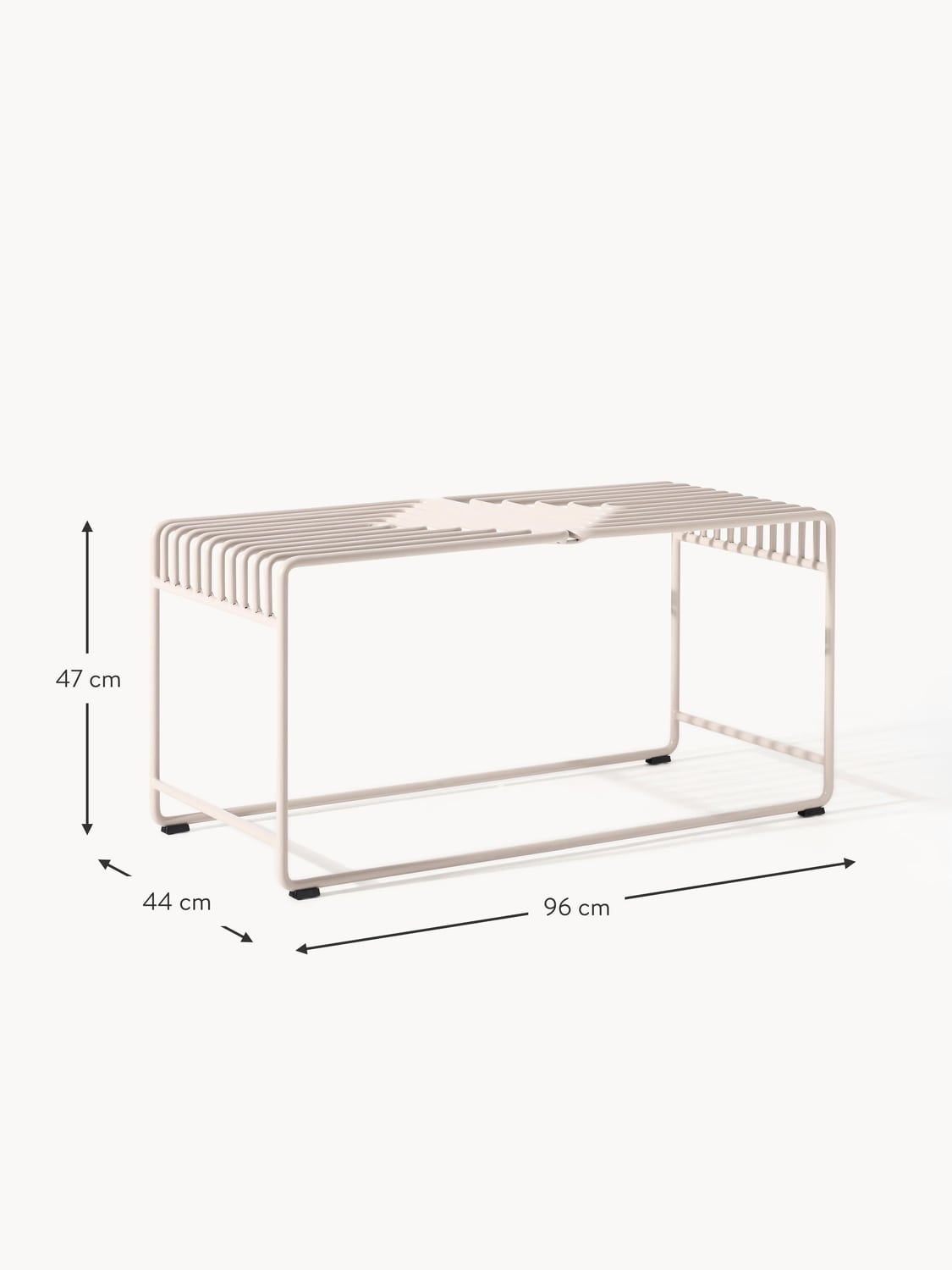 Veleso Metal Bench
