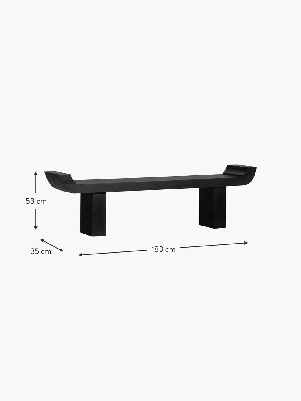 Rezzonico Wooden Bench