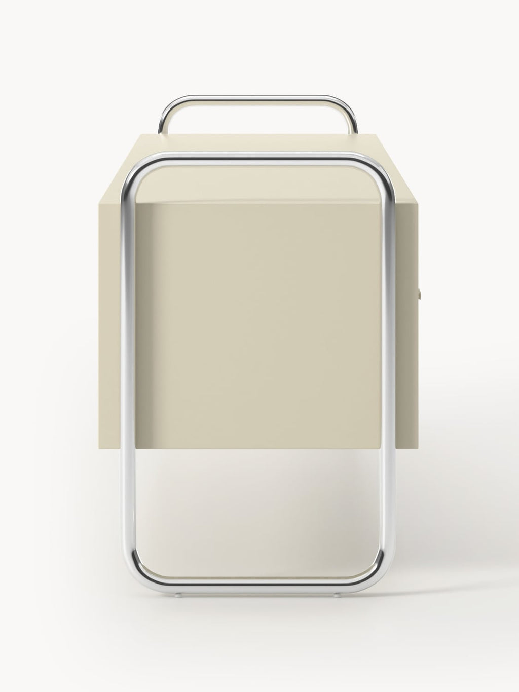 Bellara Metal Lowboard with Glass Front