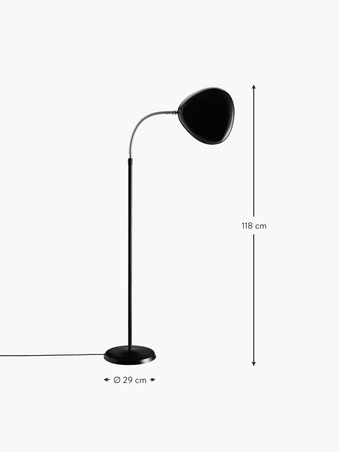 Senna Small Adjustable Floor Lamp