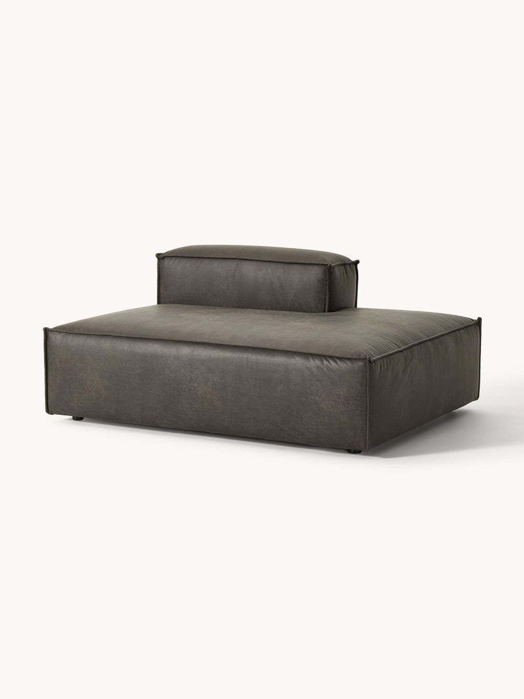 Tavordo Leather Chaise Module