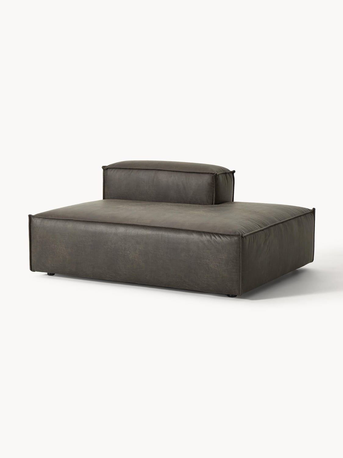 Tavordo Leather Chaise Module