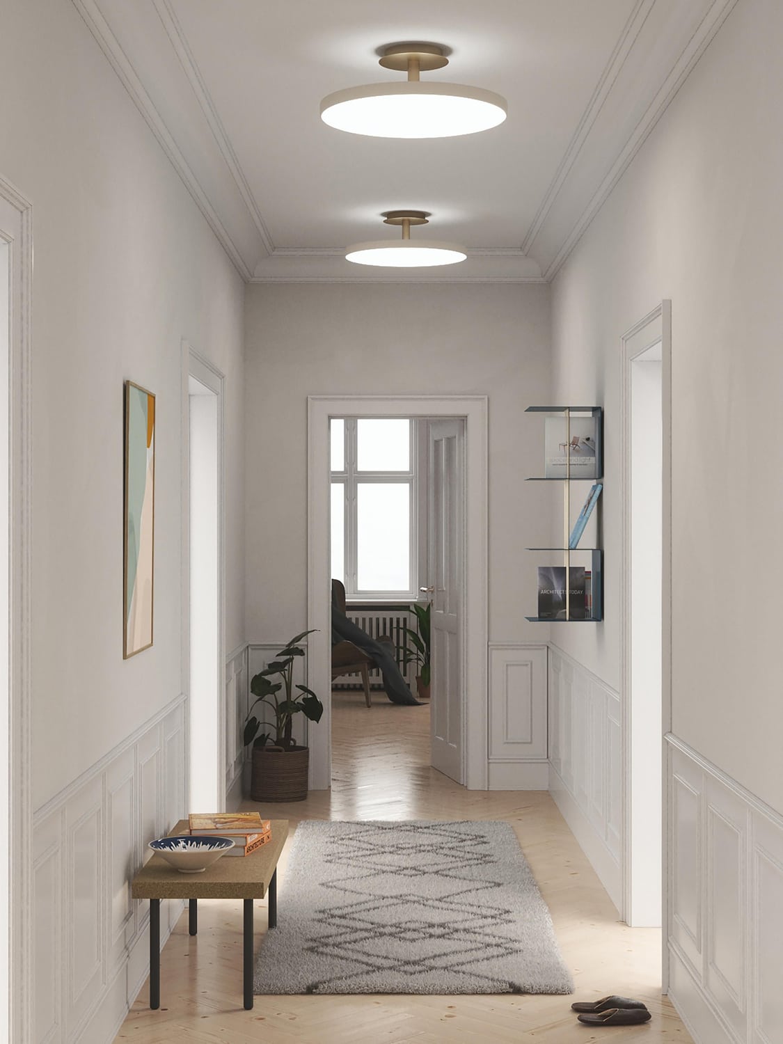 Sala Dimmable LED Ceiling Lamp — available in several sizes
