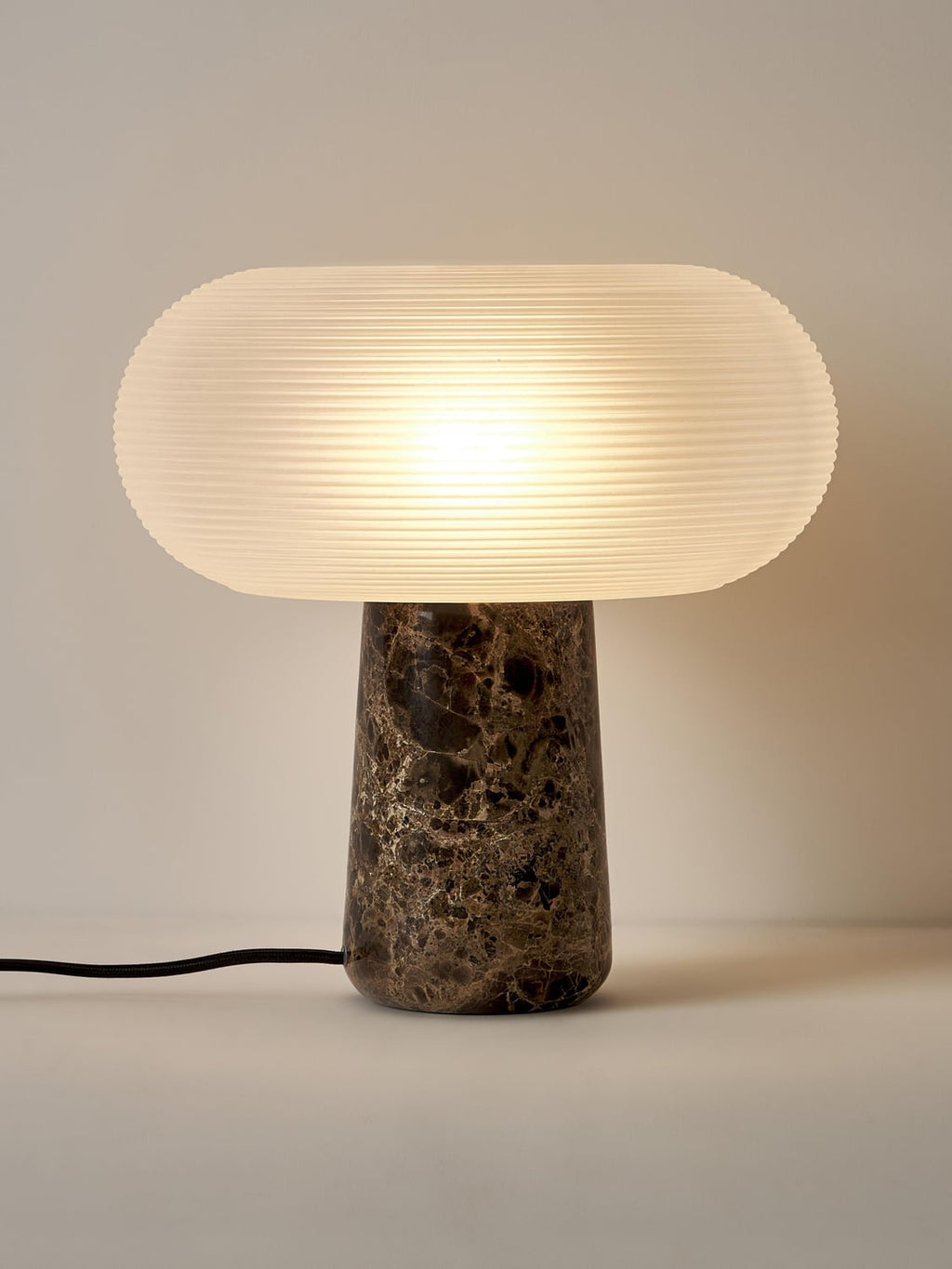 Quarona Table Lamp with Marble Base