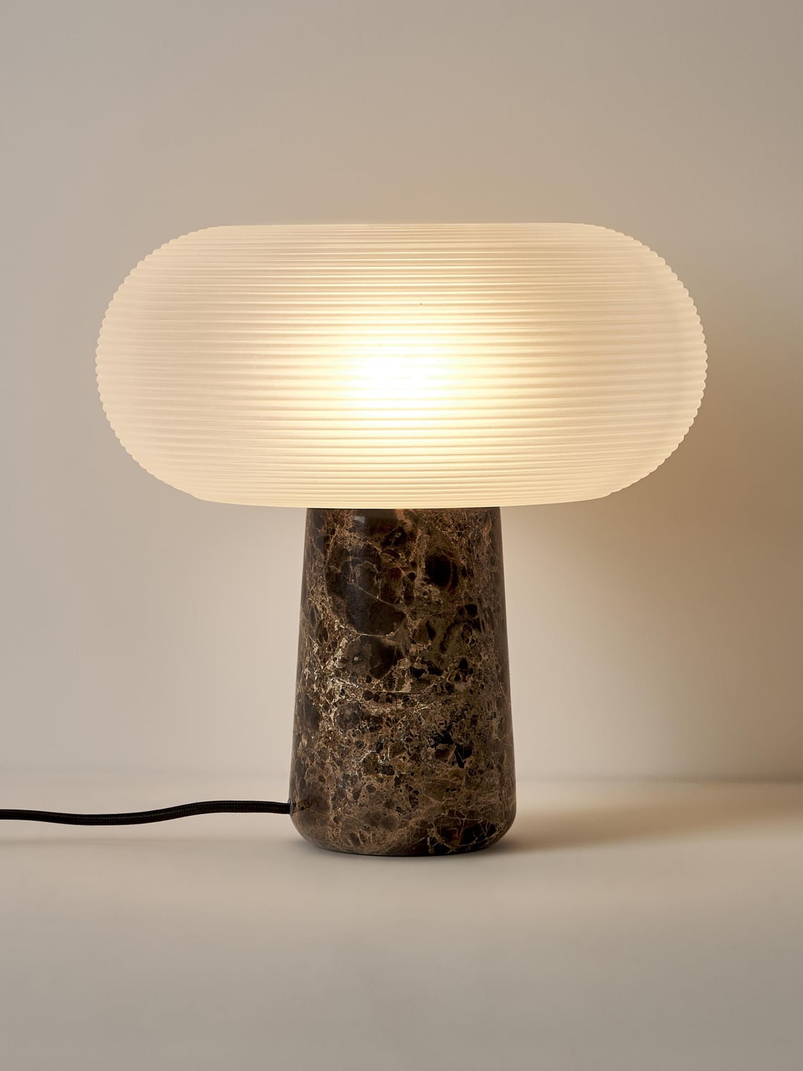 Quarona Table Lamp with Marble Base