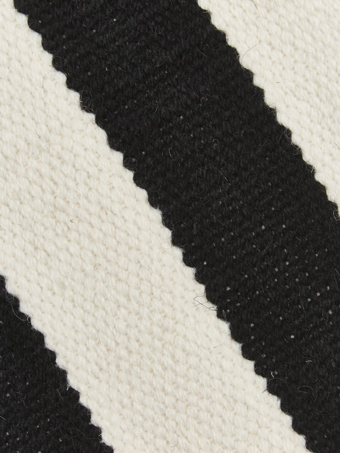 Ronco Hand-Woven Kelim Rug with Stripes
