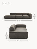 Tavordo XL Modular Leather Ottoman