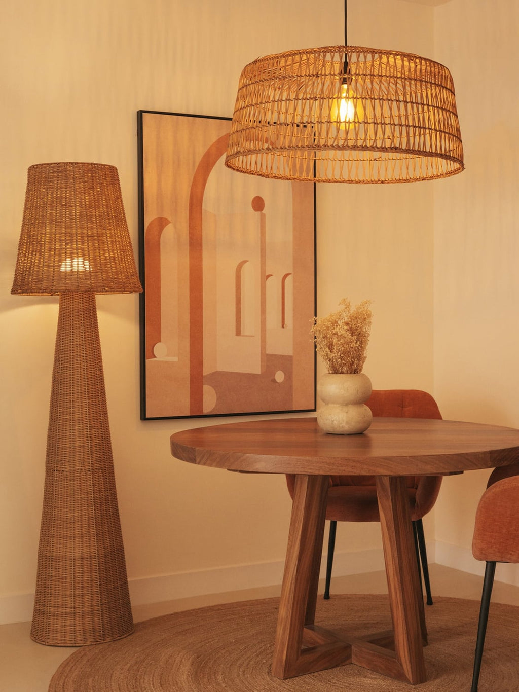 Ormea Dimmable Outdoor LED Floor Lamp, H 165 cm