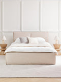 Figino Upholstered Bed with Storage Space