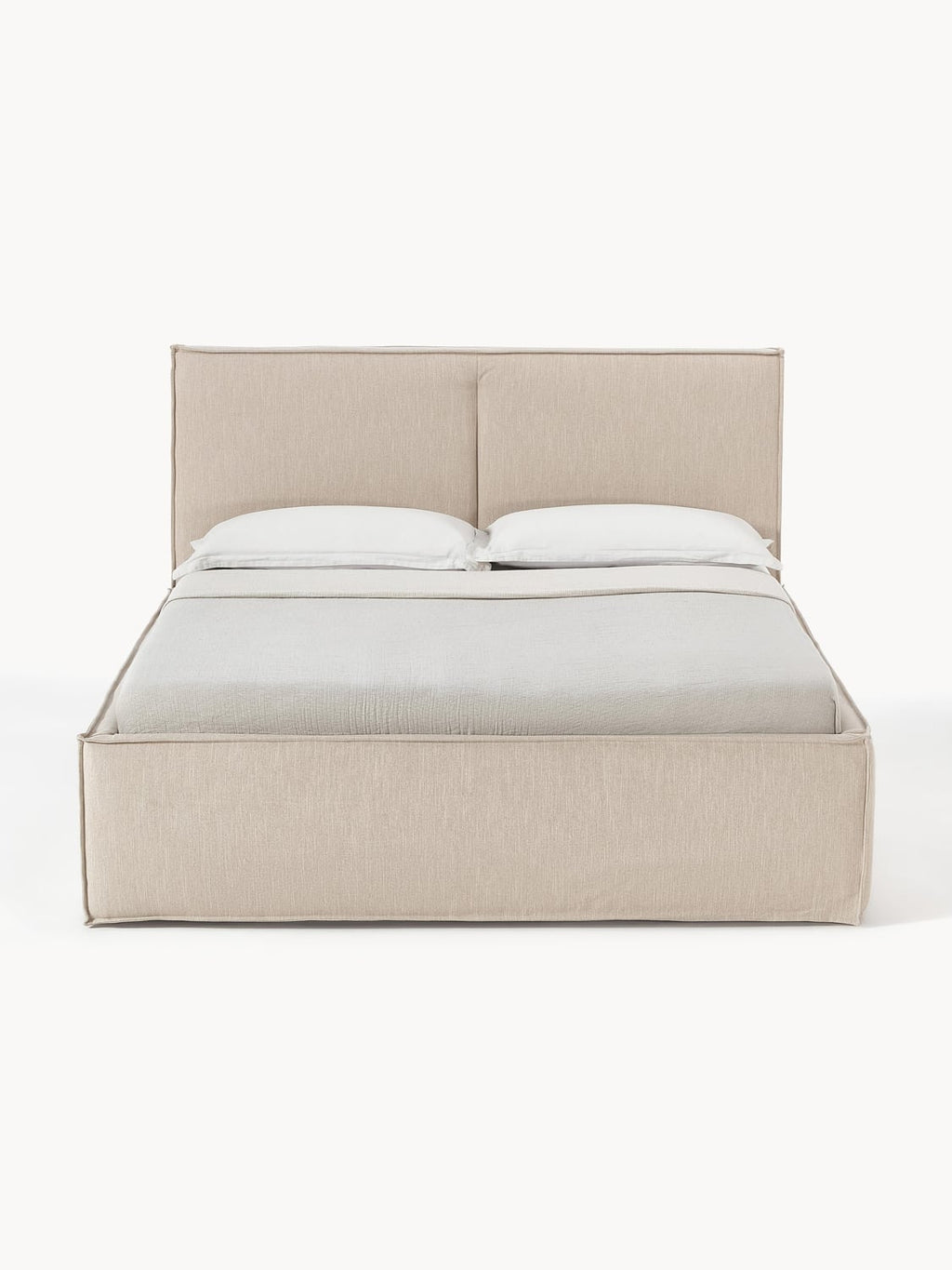 Figino Upholstered Bed with Storage Space