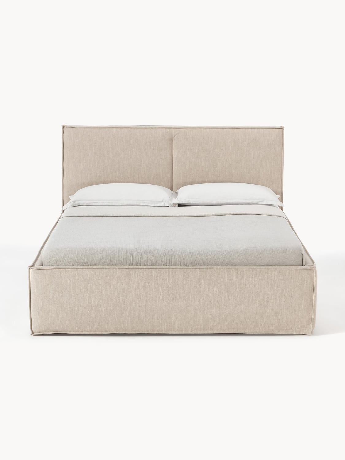 Figino Upholstered Bed with Storage Space