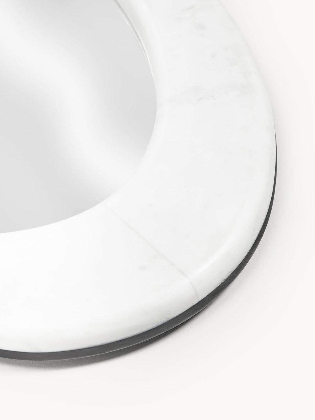 Mezzegra Wall Mirror with Marble Frame