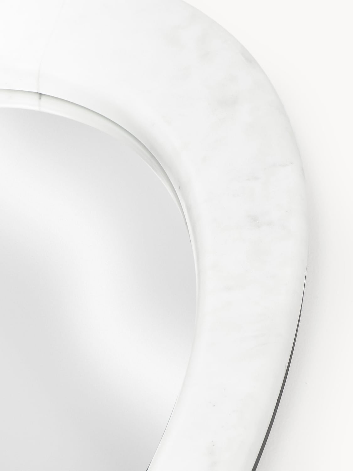 Mezzegra Wall Mirror with Marble Frame