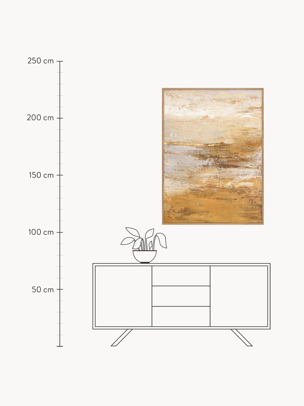 Guanzate Hand-Painted Canvas Art