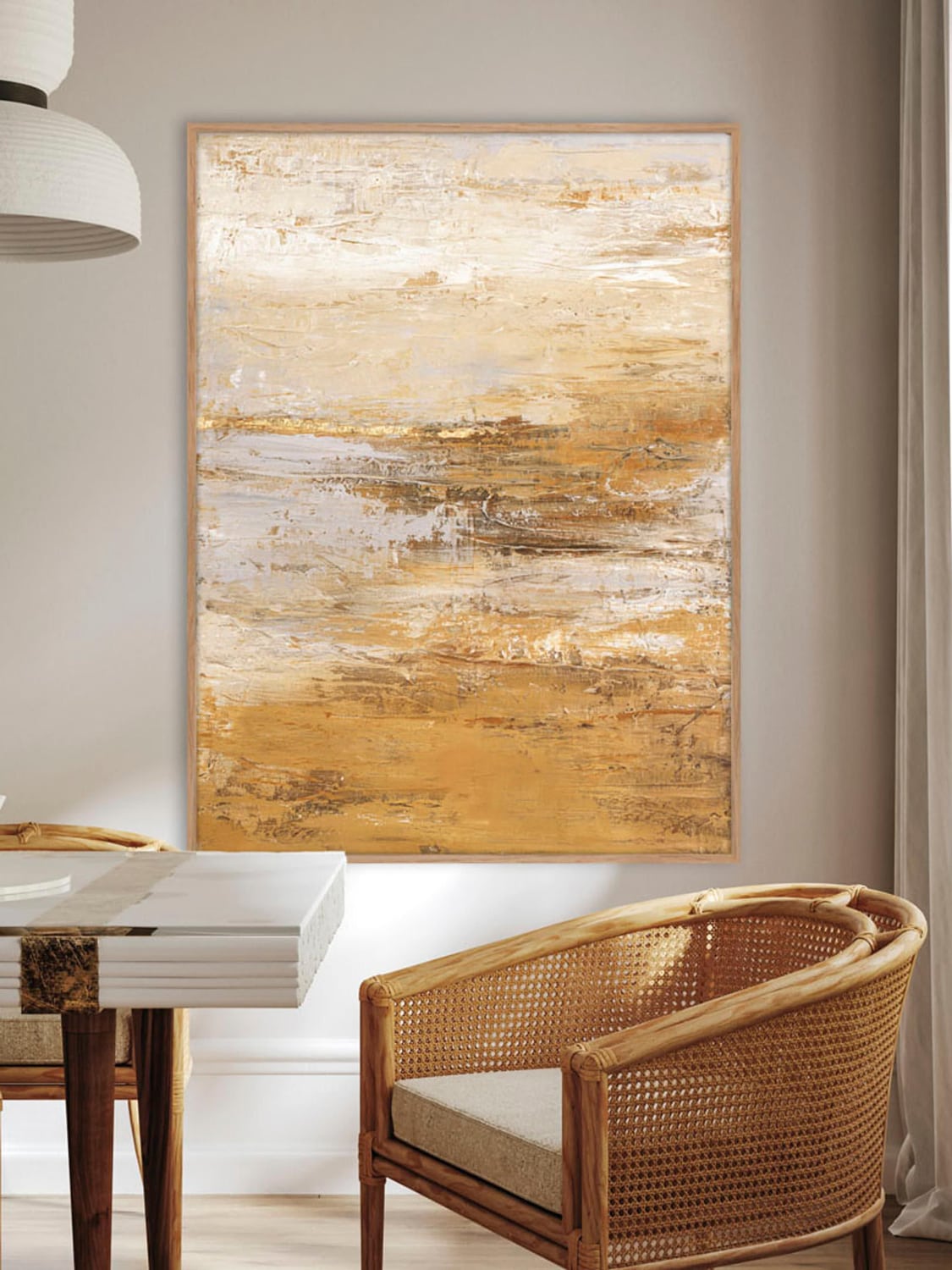 Guanzate Hand-Painted Canvas Art