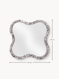 Zavattarello Wall Mirror with Engineered Marble Frame