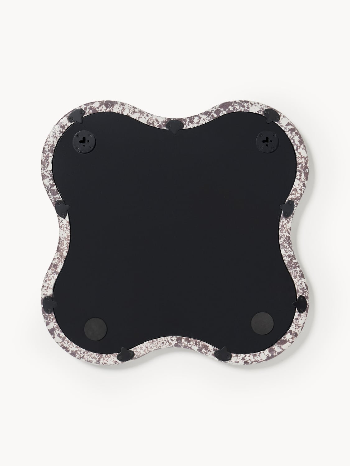 Zavattarello Wall Mirror with Engineered Marble Frame
