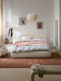 Corvara Upholstered Bouclé Bed
