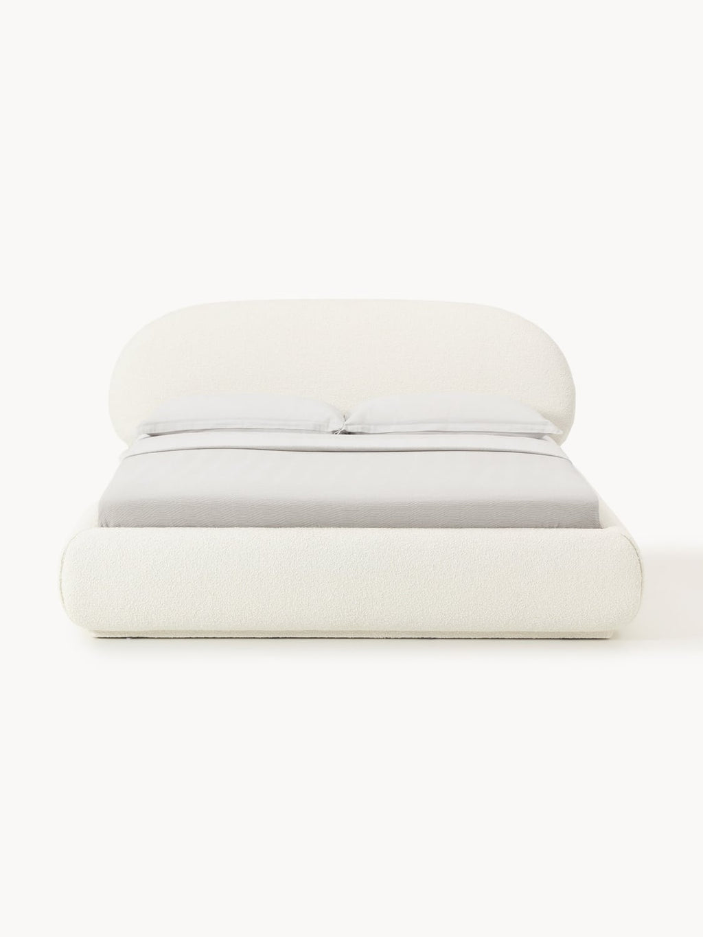 Corvara Upholstered Bouclé Bed