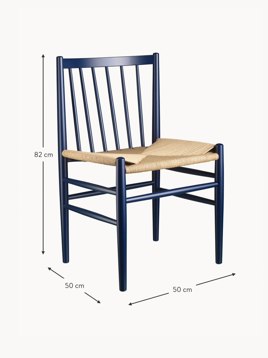 Limido J80 Handwoven Beech Wood Dining Chair