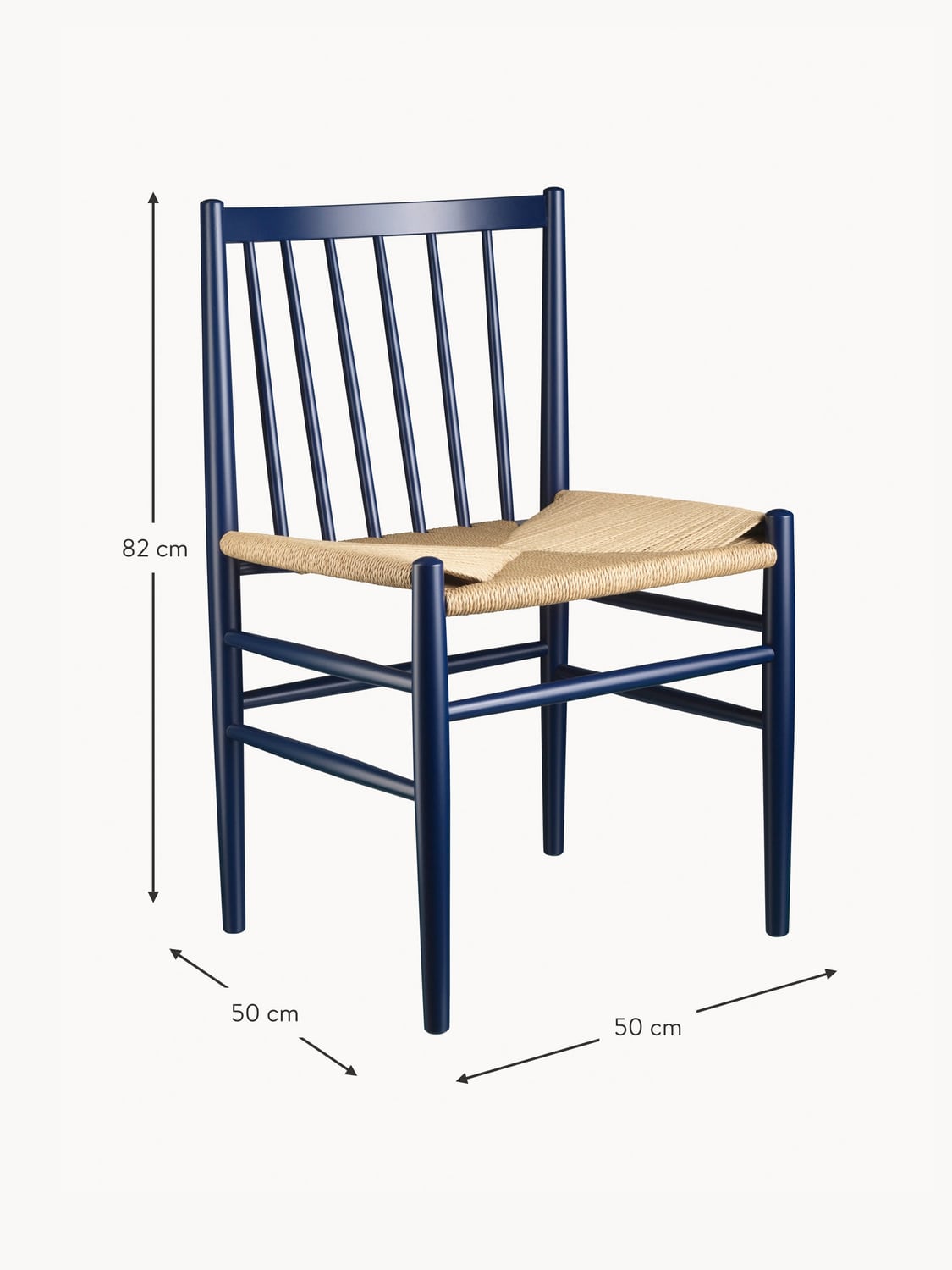 Limido J80 Handwoven Beech Wood Dining Chair