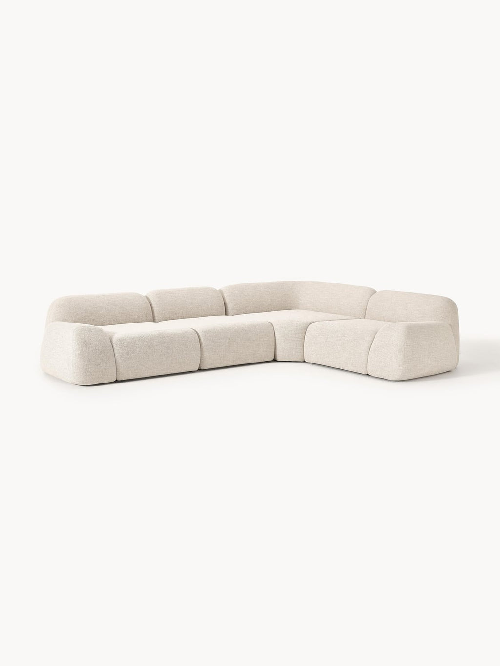 Bellara Modular Bouclé Corner Sofa (4-seater)