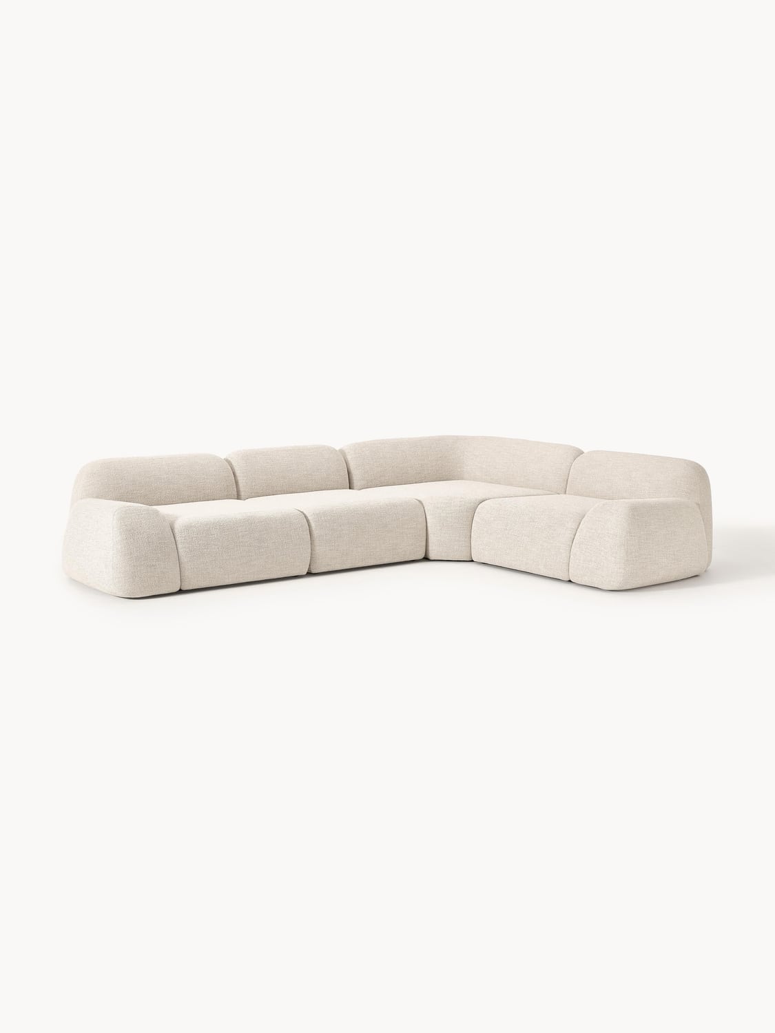 Bellara Modular Bouclé Corner Sofa (4-seater)