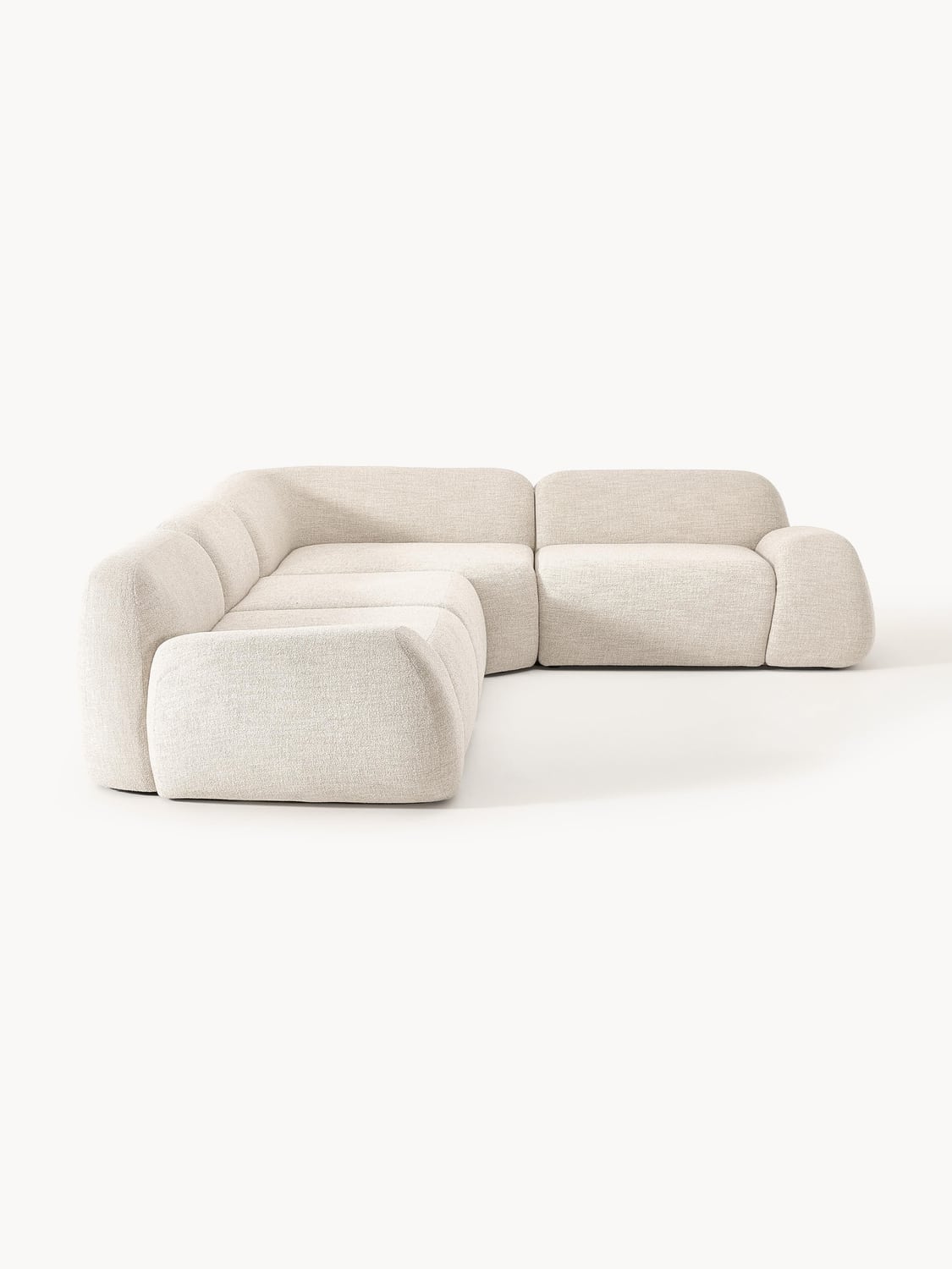 Bellara Modular Bouclé Corner Sofa (4-seater)