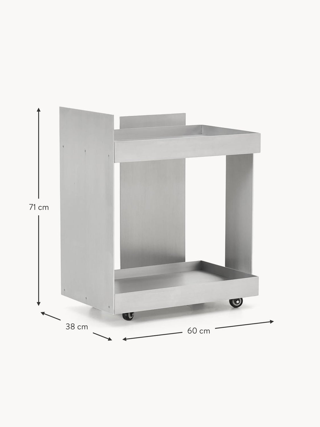 Faloppio Metal Serving Trolley
