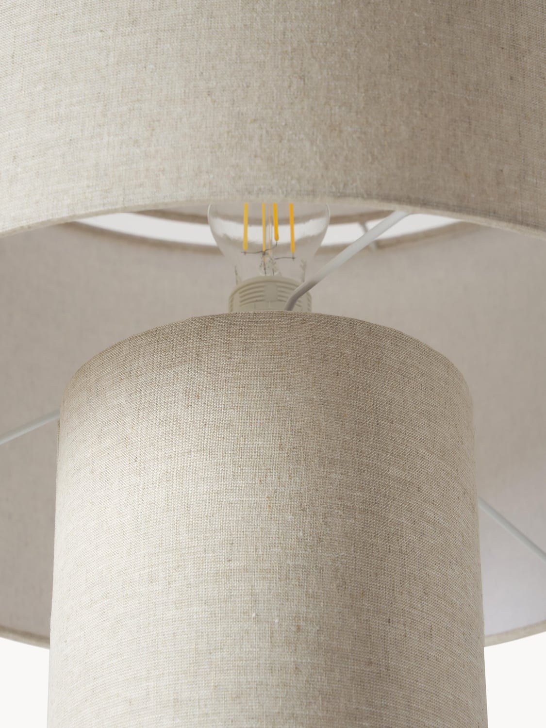 Argegno Linen Floor Lamp