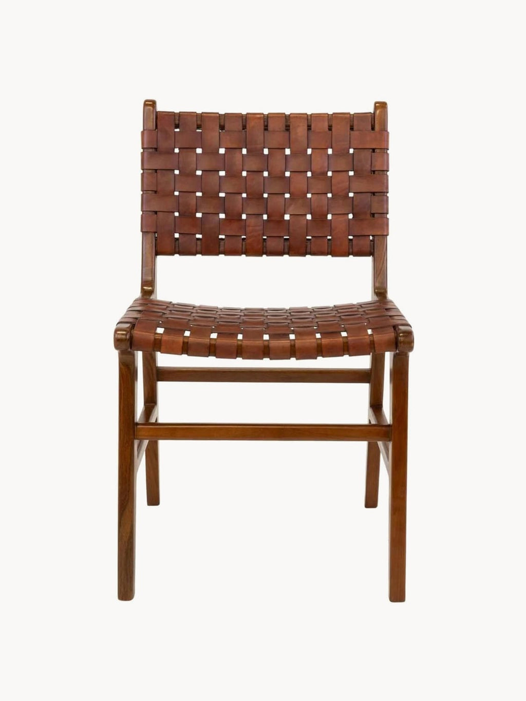 Domaso Teak Wood Dining Chairs (set of 2)