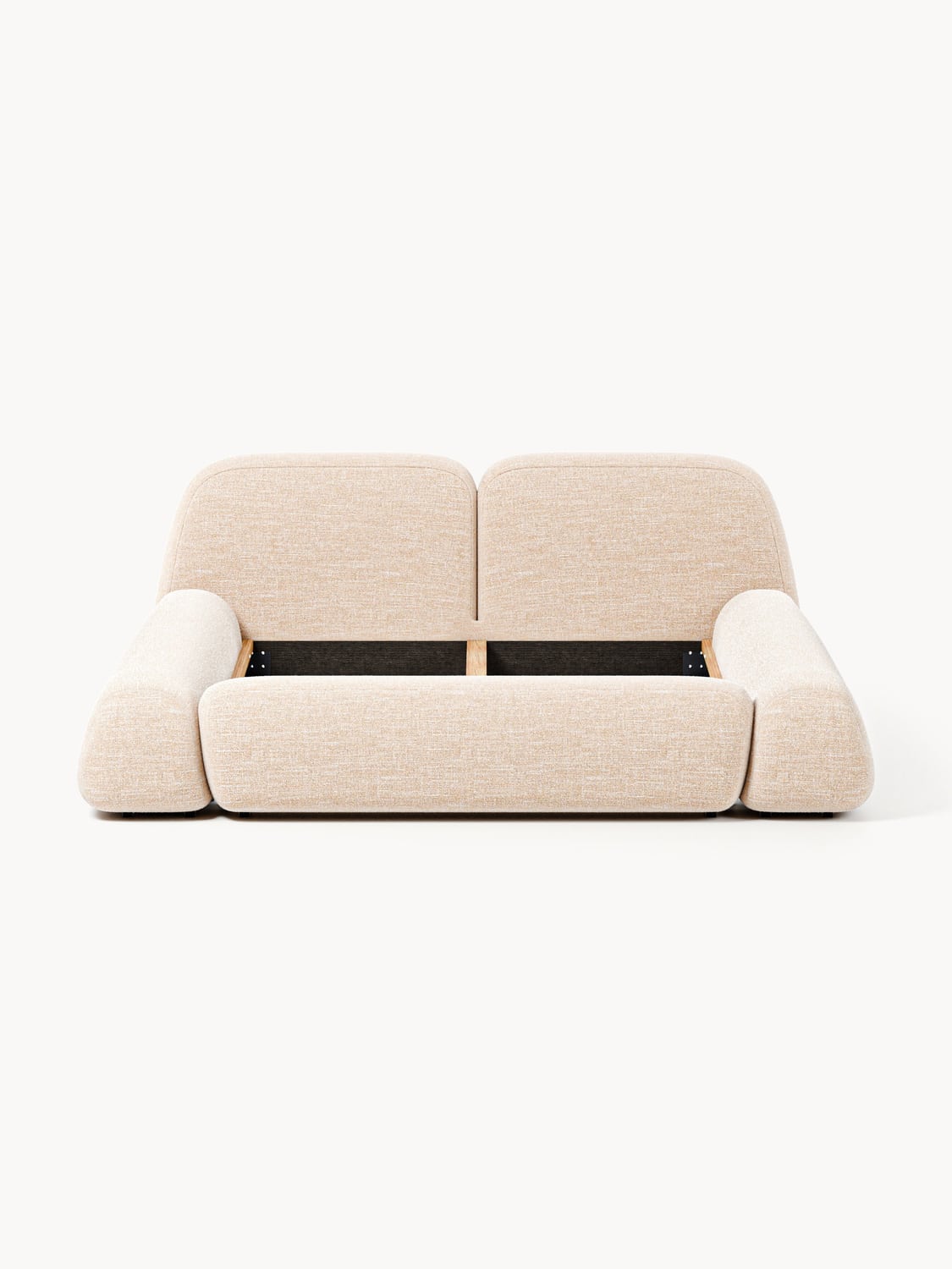 Bellara Upholstered Bouclé Bed