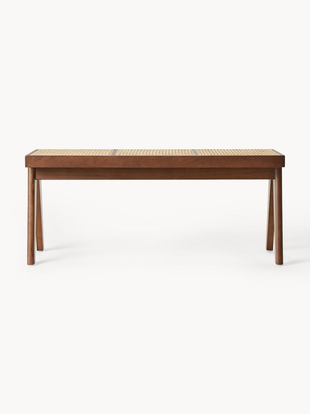 Dosso Bench with Viennese Wickerwork