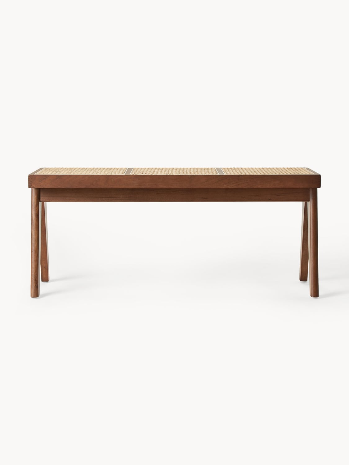 Dosso Bench with Viennese Wickerwork