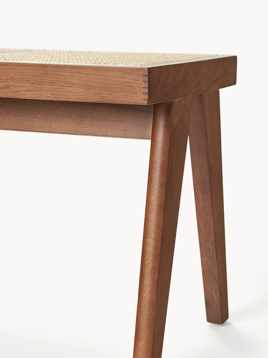 Dosso Bench with Viennese Wickerwork
