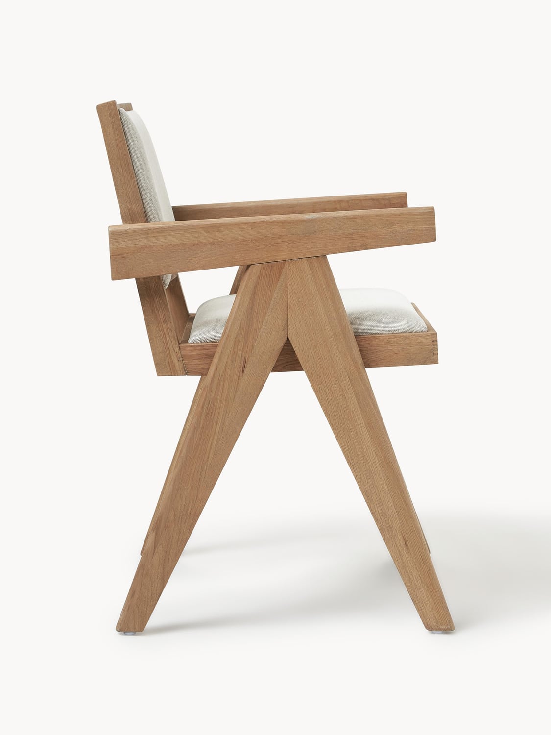 Dosso Upholstered Dining Chair with Armrests