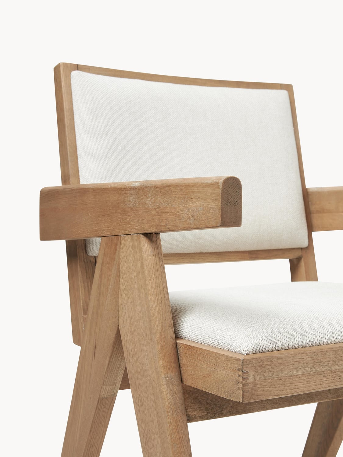 Dosso Upholstered Dining Chair with Armrests