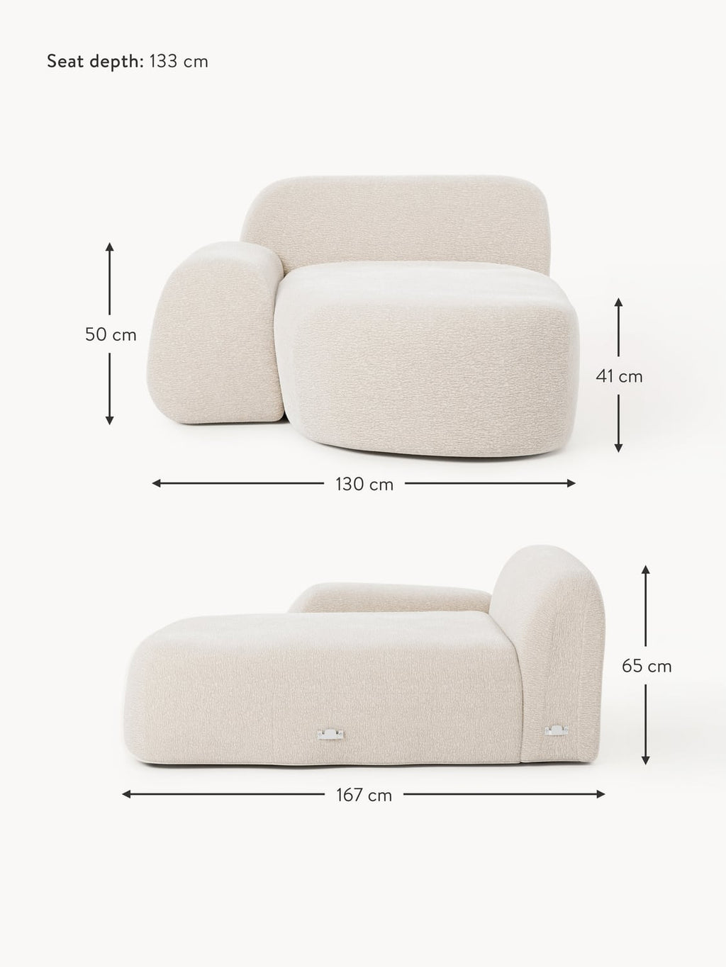 Bellara Chaise Corner Module