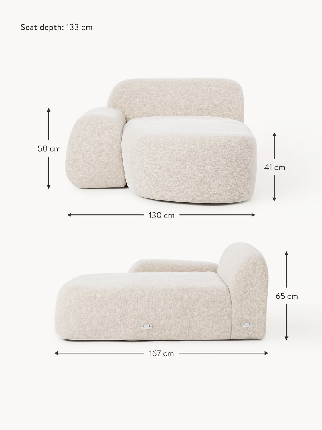 Bellara Chaise Corner Module