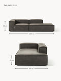 Tavordo Modular Leather Ottoman